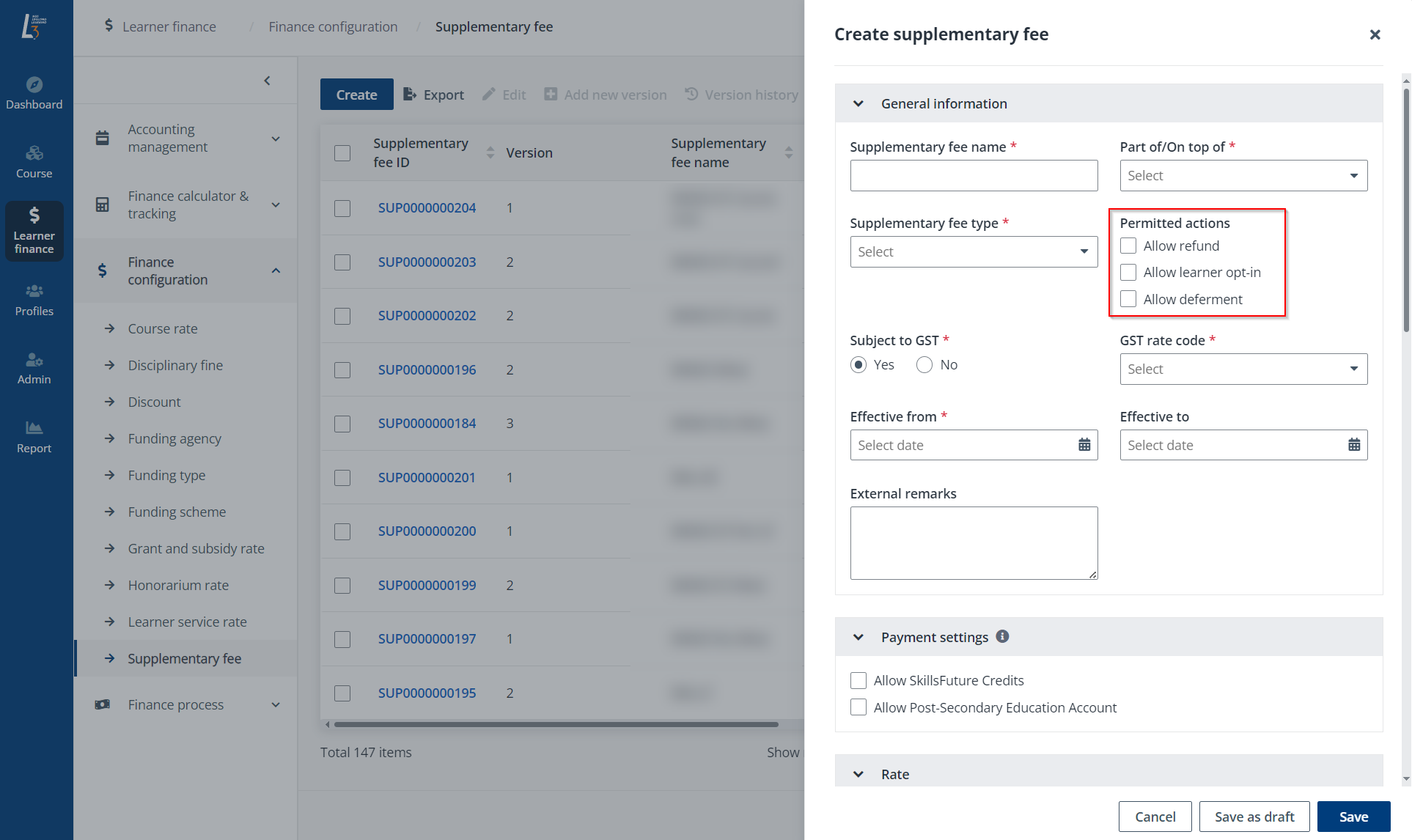 Allow learner opt-in.