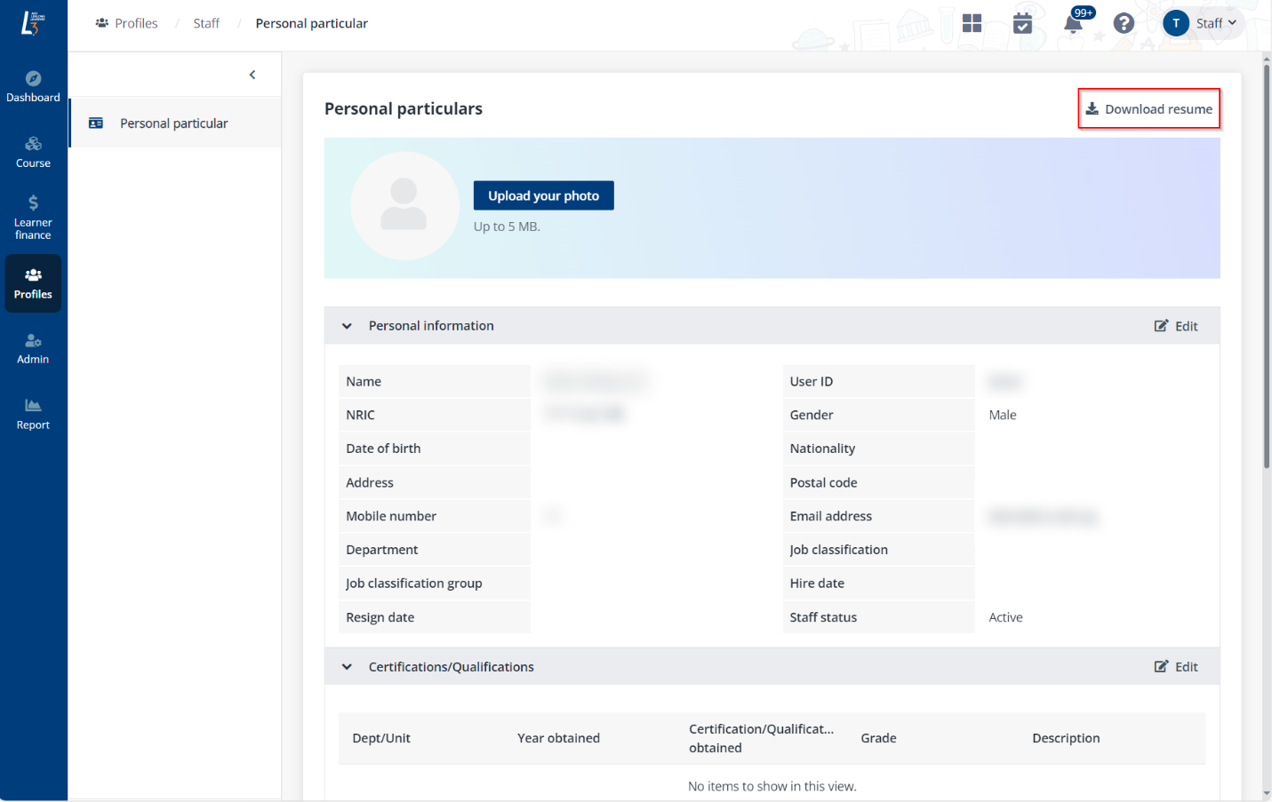 Download resume. Download resume.