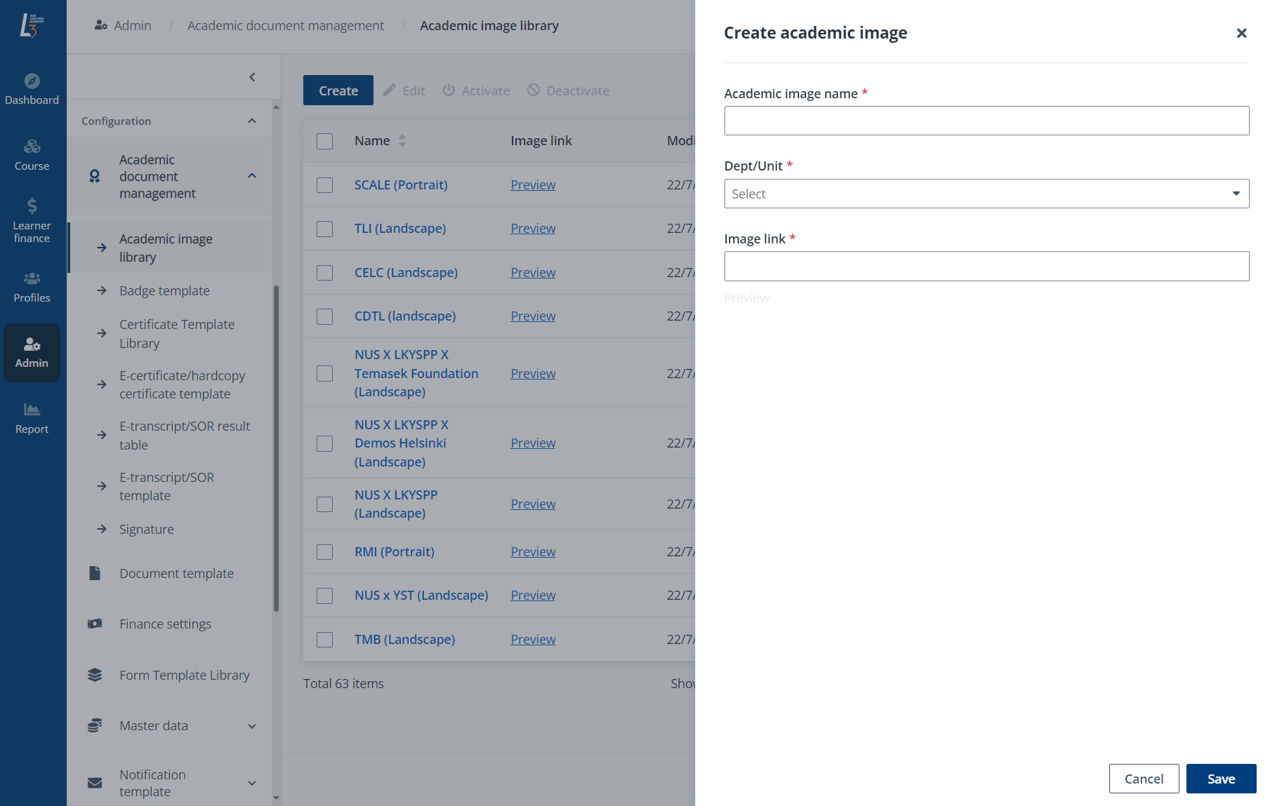 Create academic image.